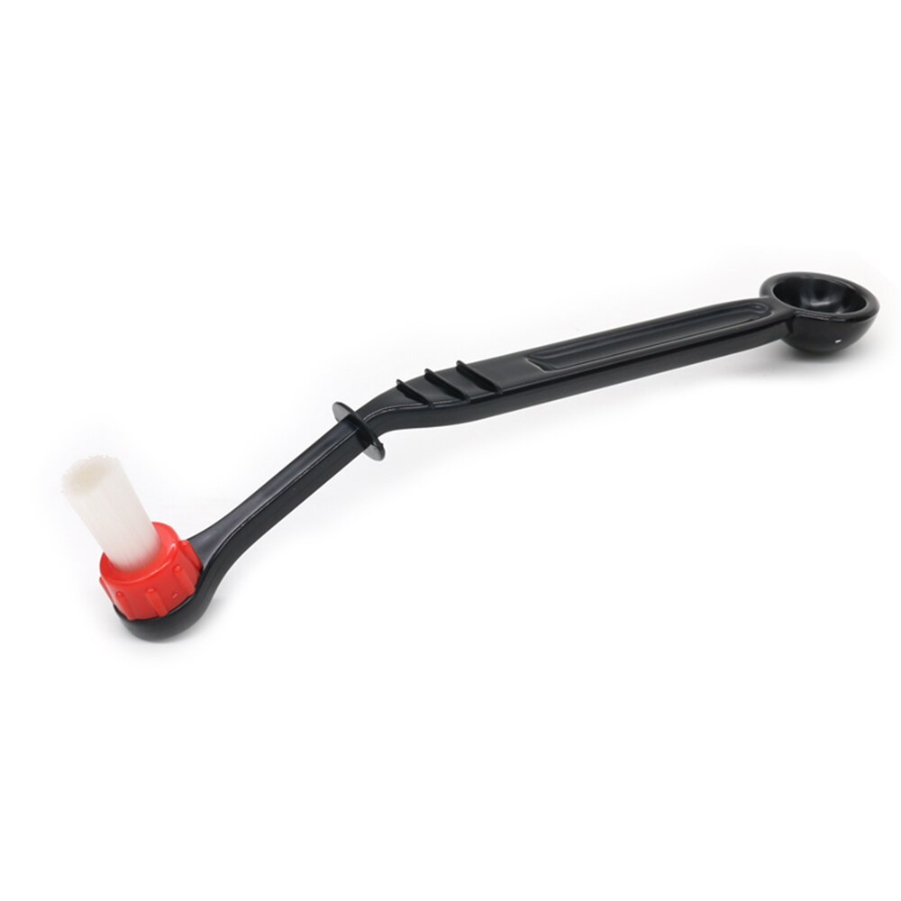 Coffee Machine Cleaning Brush Plastic Home Dust Brush Espresso Machine Coffee Cleaning Handle Cleaner Tools Kitchen Supplies