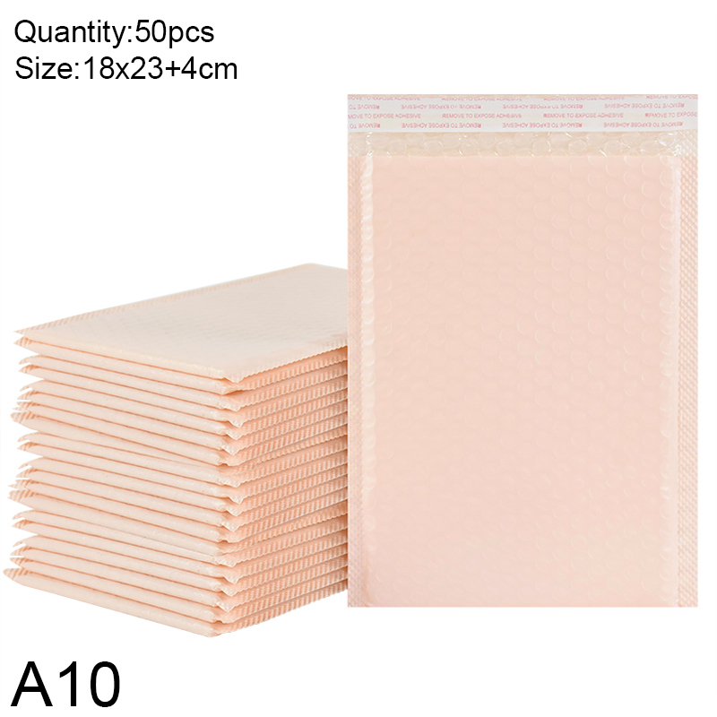 50pcs Bubble Mailers Padded Envelopes Bags Blue Purple Self-Seal Packaging Business Supplies Bubble Padding Bags: plum