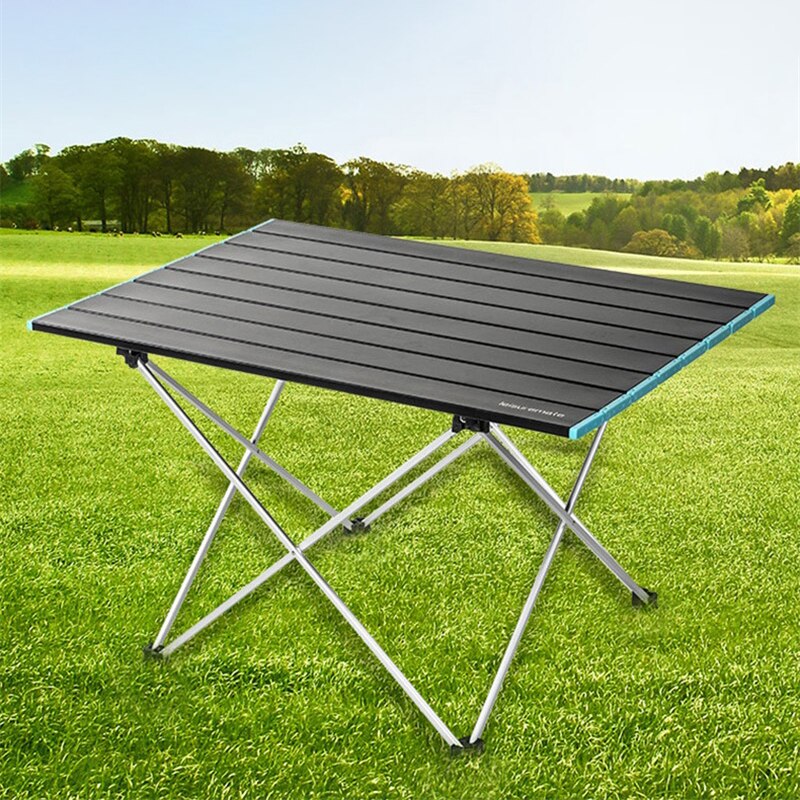Outdoor Camping Barbecue Folding Table Portable Ultralight Aluminum Alloy Foldable Picnic BBQ Desk