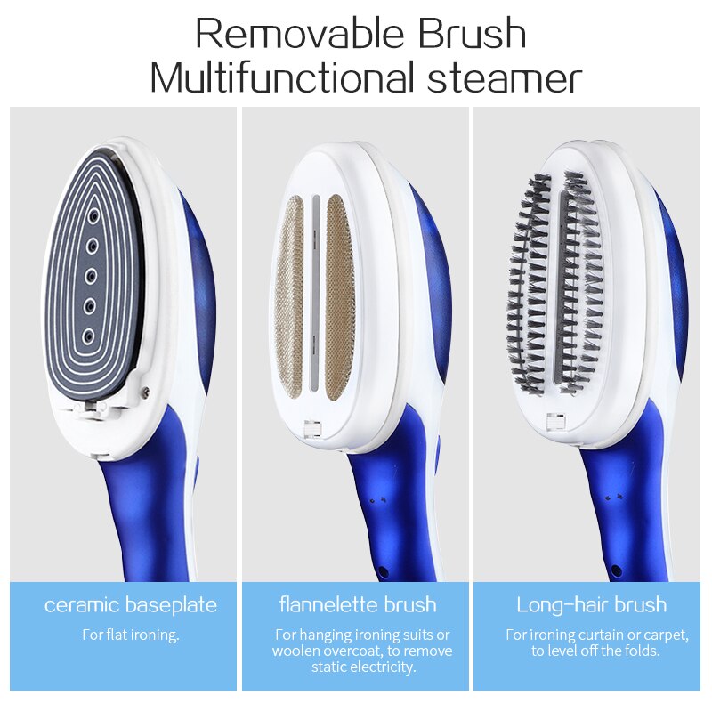 Défroisseur vapeur Portable 800w, brosse pour vêtements, générateur multifonction, vapeur pour sous-vêtements et chaussettes