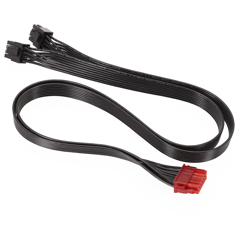 Cable de gráficos PSU de 12 pines a doble PCI-E de 8 pines (6 + 2 pines), Cable de alimentación para Enermax PSU