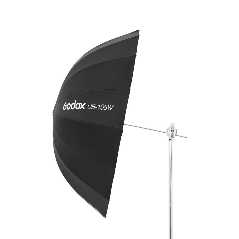 Godox UB-85W 33,5 in 85cm Parabolischen Schwarz Weiß Reflektierende Regenschirm Studio Licht Regenschirm mit Schwarz Silber Diffusor Abdeckung Tuch