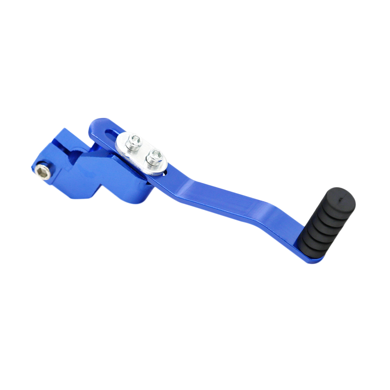 MoFlyeer Motorcycle CNC Folding Aluminum Gear Shift Lever Off Road ATV Dirt Bike Motorbike Gear Change Levers Refit Accessories: Blue