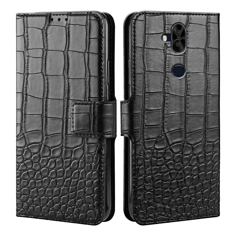 Vintage telefoonhoesje voor asus zenfone 5 lite  zc600kl x017d funda capa leren holster portemonnee beschermhoes