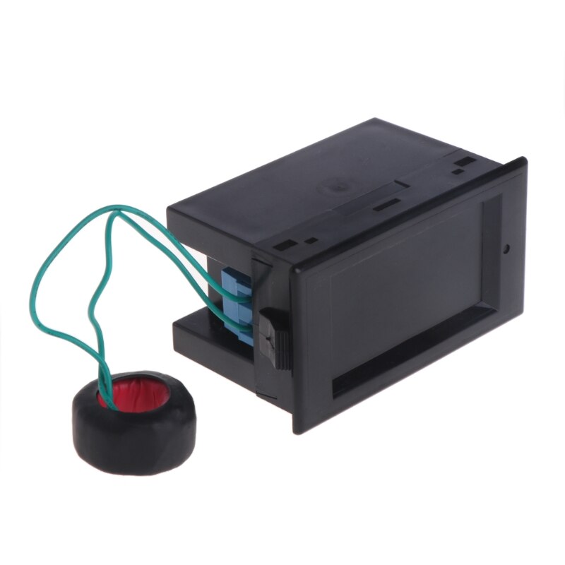 Ac Voltmeter Ampèremeter Power Energy Meter Ac 80-300V 0-100A Hd Kleurenscherm Led Volt Amp Power Kwh meter