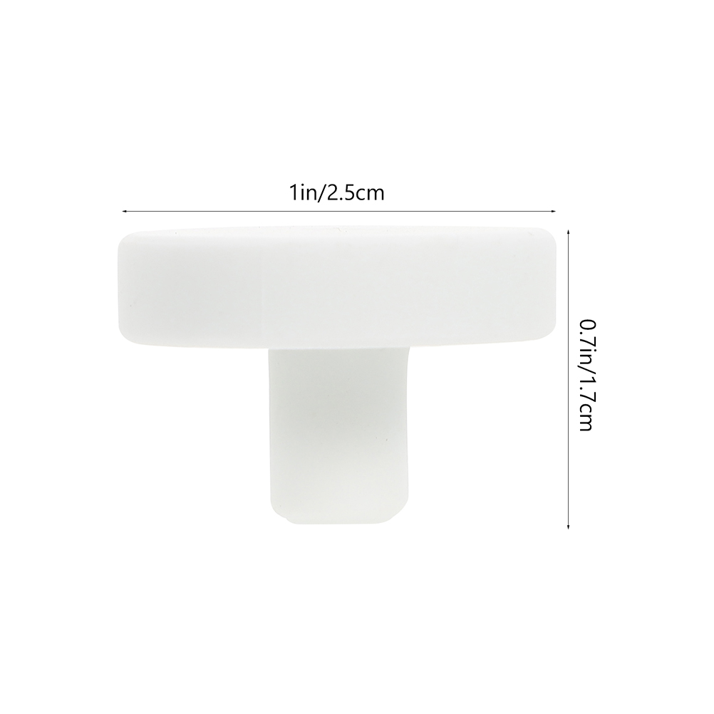 Koraal Fragment Plug Fish Tank Koraalbasis T-Vormige Koraal Ondersteuning Koraal Fragment Pluggen Aquarium Plant Decoraties (Wit)