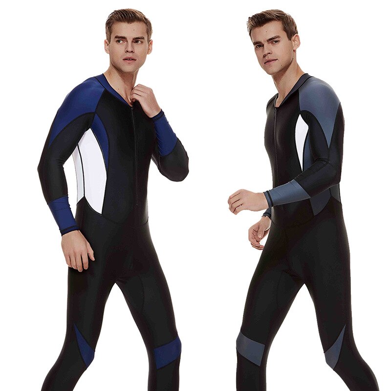 Rash Guard Upf 50 + Uv Zonwering Voor Mannen Lycra Een Stuk Duikpak Volledige Wetsuit & Ademend Sport Dive skins Voor Snorkel