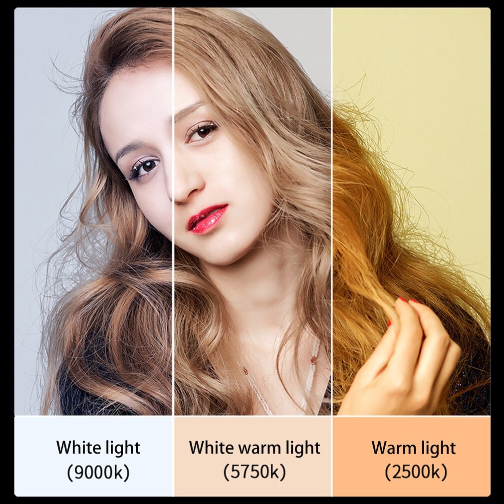 VL49 Mini RGB Video Light Lighting For Photography 2000Mah RGB LED Video Camera Light Vlog Fill Light Live