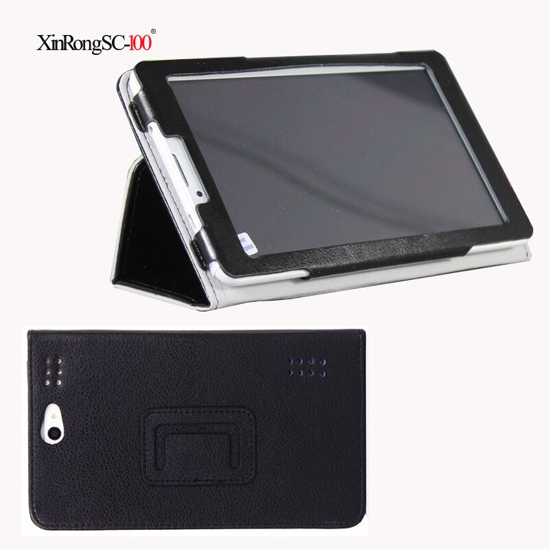 Couverture de film gratuite pour DEXP Ursus S370/S470/s570/S169 MIX/A169/A169i/A269/KX270/K370/NS470 3G 7 pouces tablette PU étui en cuir pour support