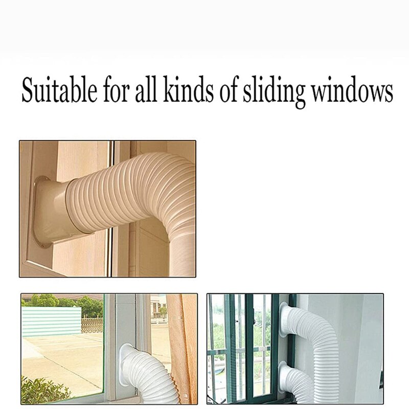 1.1M/43Inch Window Slide Kit Plate/Window Adapter for Portable Air Conditioner Kit