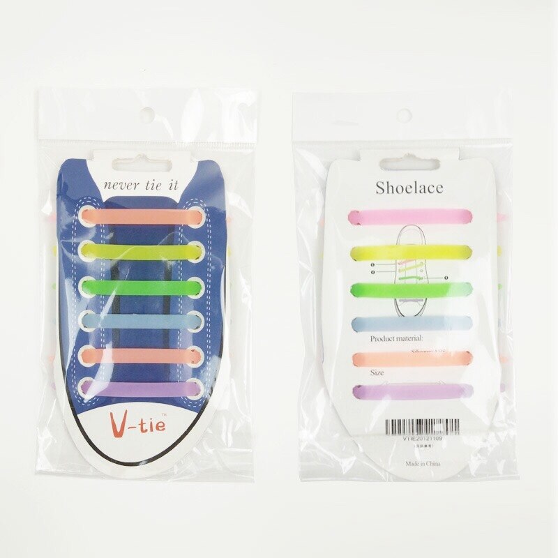 12 Pcs Lichtgevende Siliconen Schoenveters No Tie Elastische schoenveters Sneakers Lui veters Unisex Gemak Rubber Schoenveter: MULTICOLOR