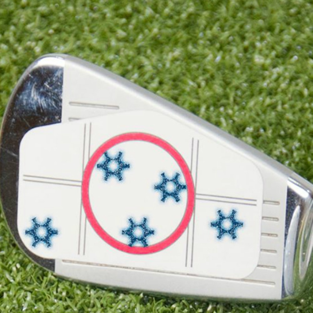 Golf Club Target Label Impact Labels Target Sticker Tape Driver Iron Sweet Dot Test Paper Golf Accessories