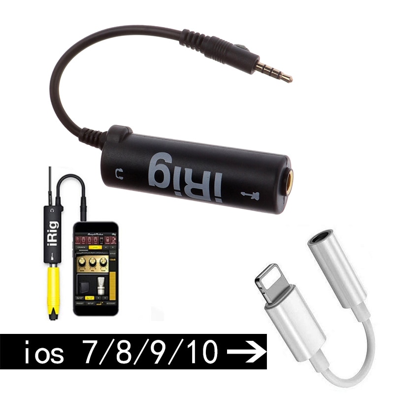 Gitaar Interface I-Rig Converter Vervanging Gitaar Voor Telefoon Guitar Audio Interface Gitaar Tuner Gitaar Lijn Irig Converter: Listing 2