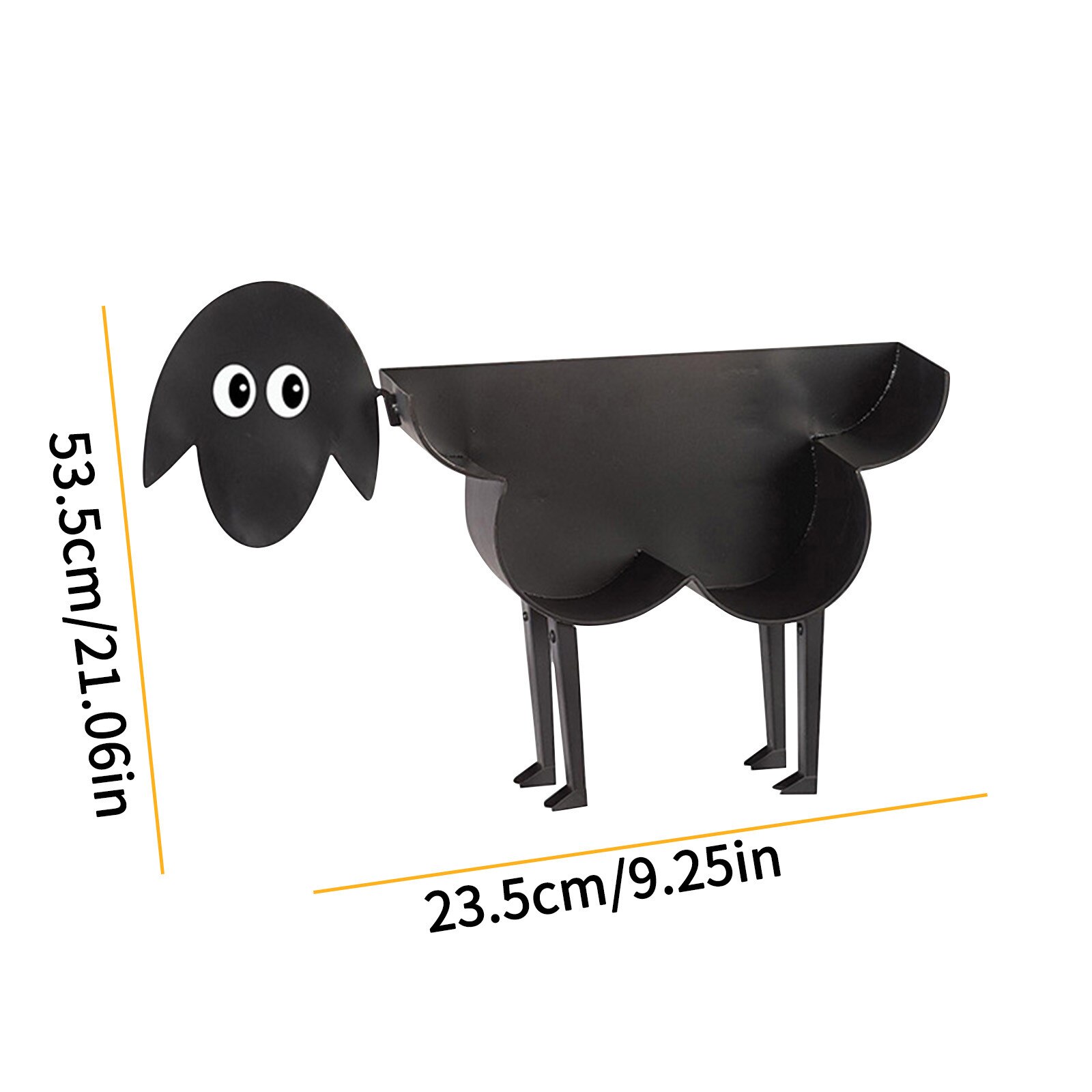Sheep Toilet Paper Holder Toilet Roll Holder Sheep Roll Holder Paper Bathroom Iron Storage Free-standing Crafts Towel