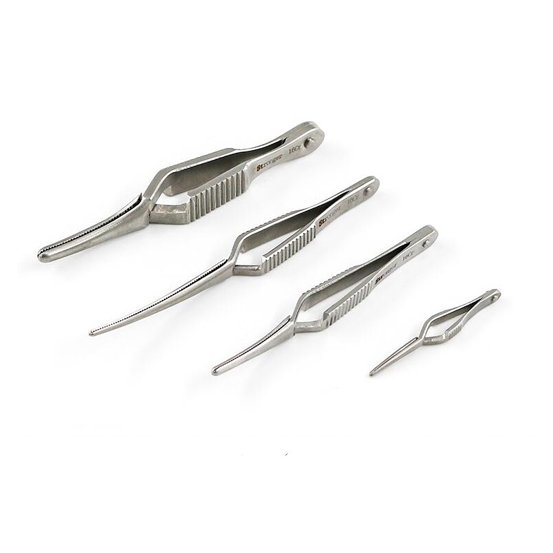 Clip vascular venoso arteriano hemostático de acero inoxidable bloqueador temporal el clip hemostático de la cruz venosa