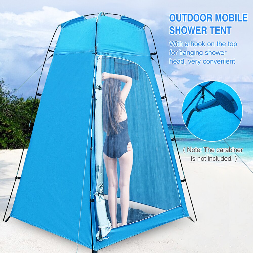 Outdoor Shower Toilet Tents Camping Tent Travel Privacy Shelter Changing Room for Fishing Picnic Hiking Bathing Beach Tent