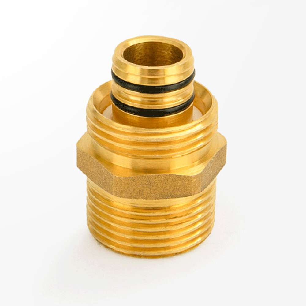 Nickel Plated Brass DN15 DN20 Male BSPP Thread Straight Pex Pipe 1216/1418/1620/2025/2632 Fitting Aluminum Plastic Pipe Fittings