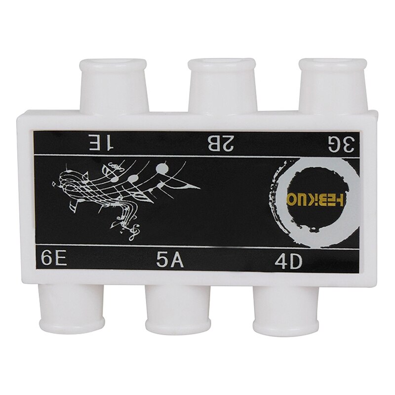 1Pc Pitch Pipe Tuner Acoustic Guitar String Tuning Plastic Lauren Guitar Pitch Pipe - E-A-D-G-B-E: Default Title