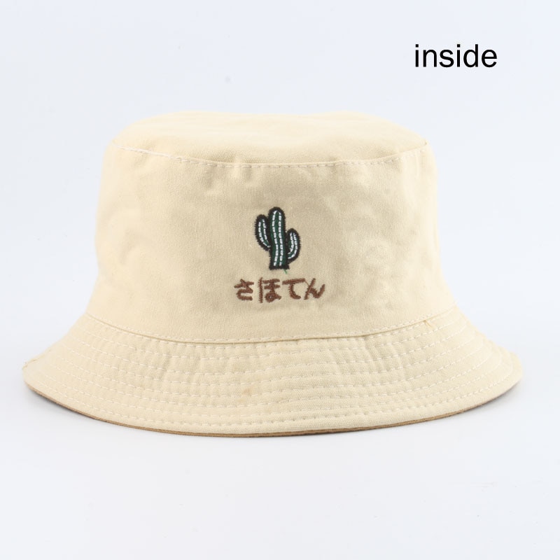 Streetwear panama bucket hattar barn barn utomhus sommar vändbar bucket hatt pojke flicka tecknad fiskehatt