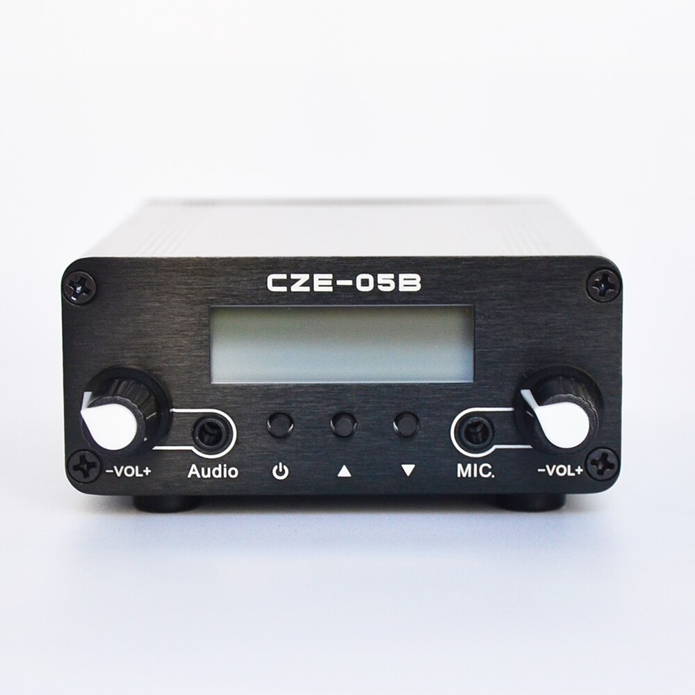 Czerf fm transmitter 0.1w/ 0.5w cze -05b stereo pll radioudsendelse metalmyresæt