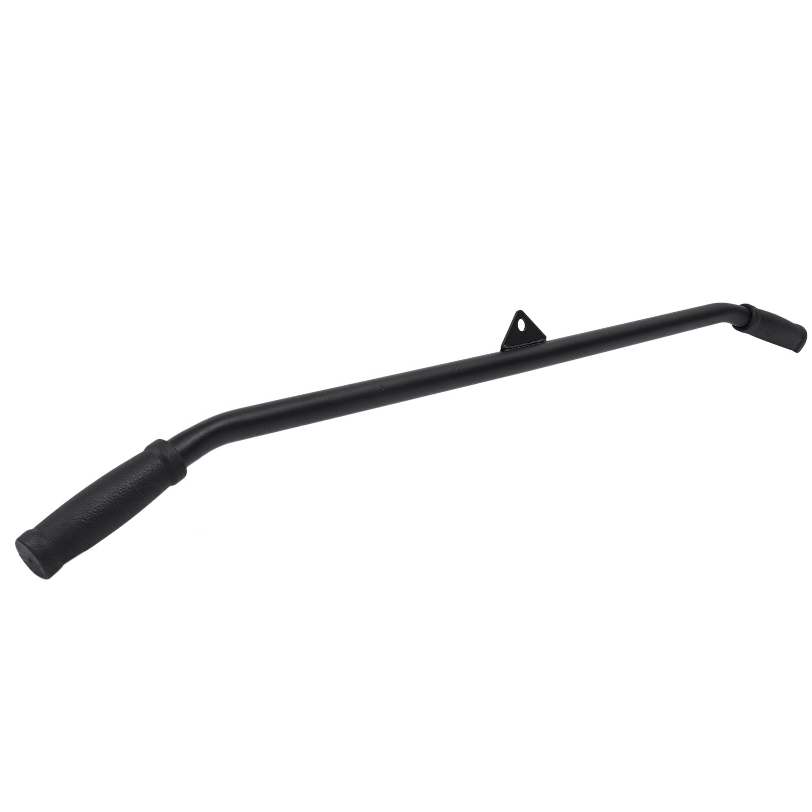Gym Pully Cable Machine Attachments Biceps Triceps Bar Handle Grip: Default Title