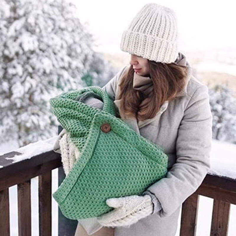 Baby Sleeping Bags Newborn Swaddle Wrap Sleep Sack Autumn Winter Thick Warm Infant Boy Girl Footmuff for Stroller 0-9M Envelopes