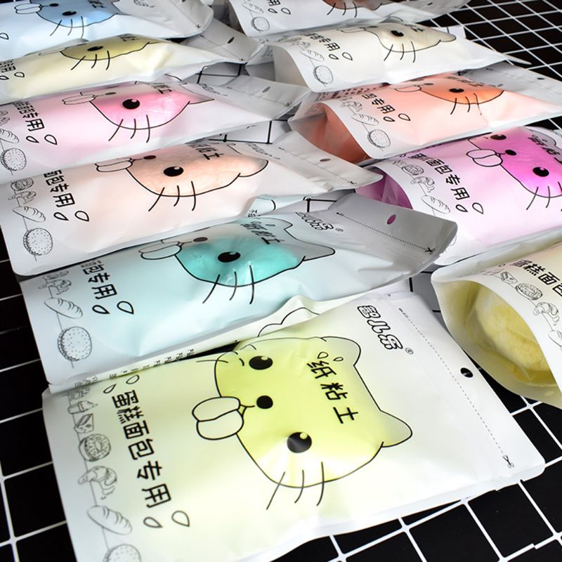 100g meng kat papir ler plasticine slim polymer kunst model lys ler børn legetøj modellering ler