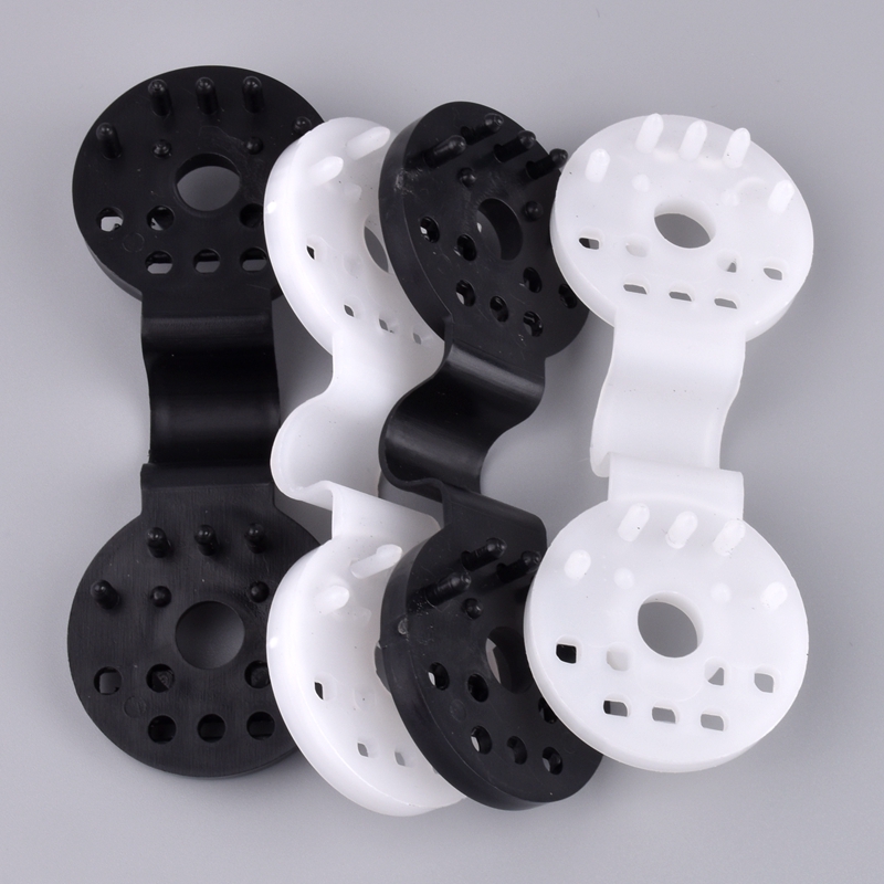 1~100Pcs White Sun Shade Net Clip Sunshade Net Fixing Clip Greenhouse Shade Cloth Fix Clamp Plastic Grommet Fence Netting Hook