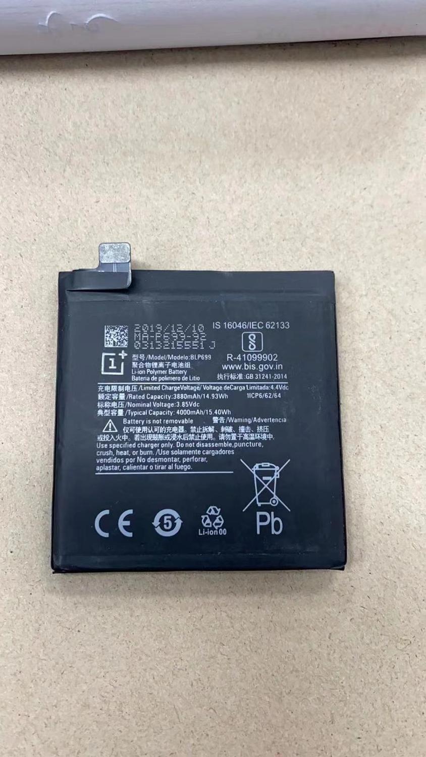 1pcs/Original for OnePlus 7 Pro BLP699 Battery Replacement Phone Battery