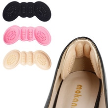 High-heel Insoles, Butterfly-shaped Adjustable Heel Lining Protection Patch, Heel Pad, Foot Care Non-slip Heel Pad 1 Pair