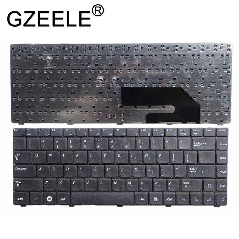 Gzeele Voor Samsung X418 X420 NP-X420 NP-X418 Toetsenbord Laptop / Notebook Qwerty Us Engels Zwart
