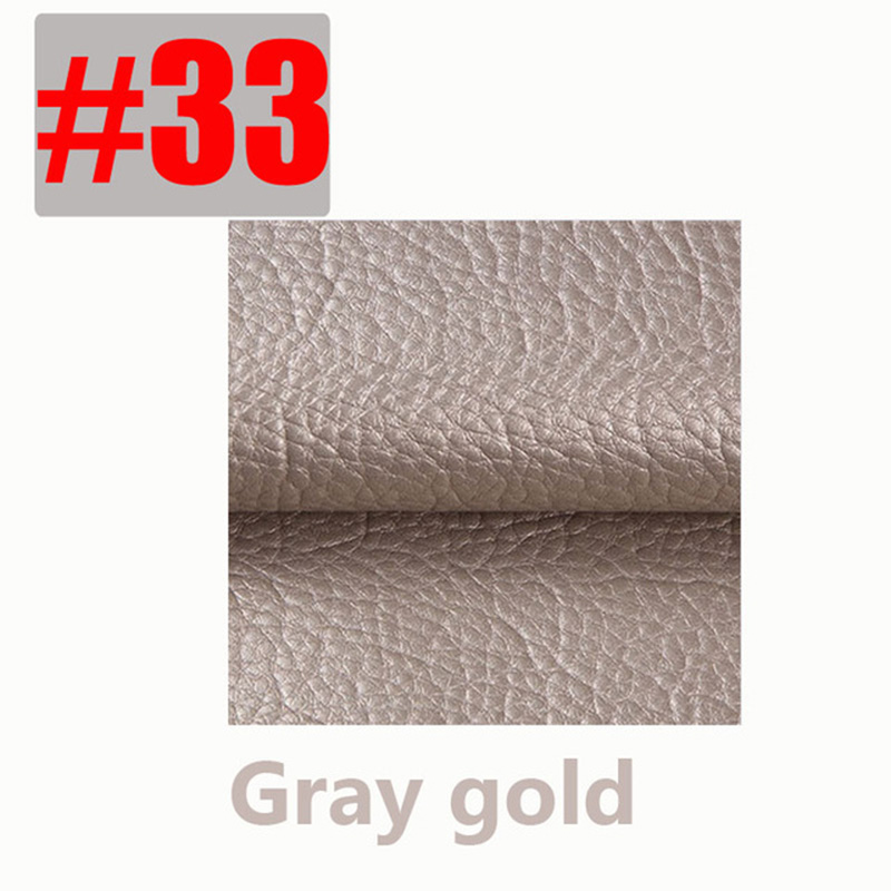 50x135cm Large Size Leather Patch Self Adhesive Stick-on No Lroning Sofa Repairing Leather PU Fabric Stickers Patches Scrapbook: NO.33