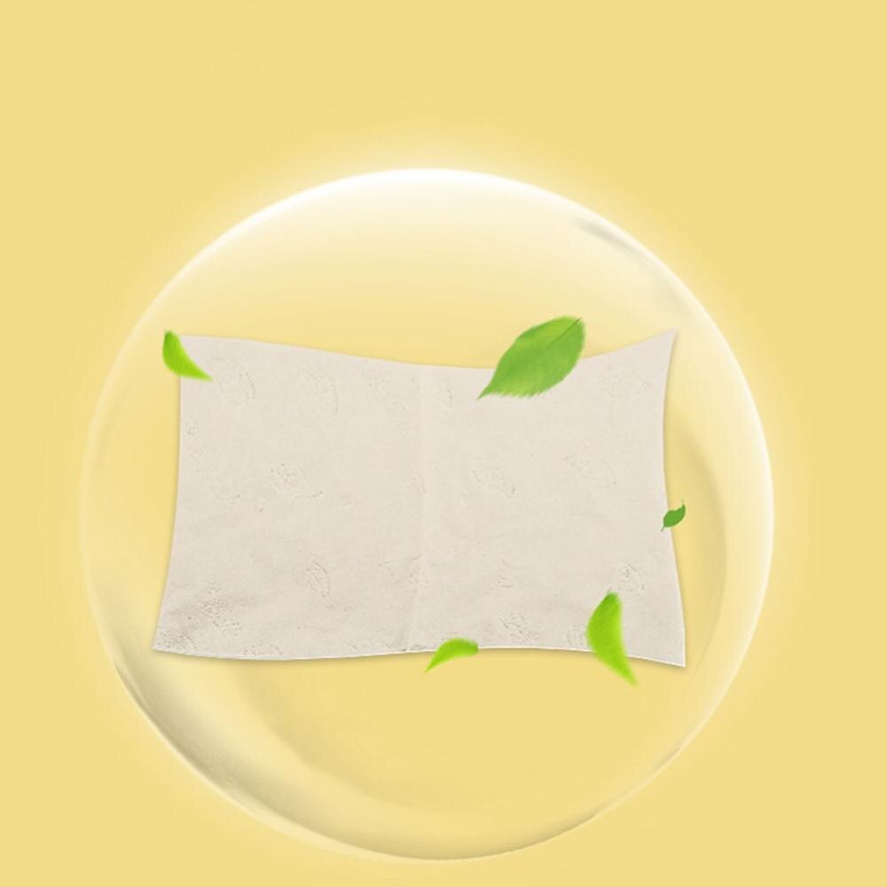 8 Packs 3 layers Bamboo Pulp Facial Tissues Eco-Friendly Recycled Paper Home Use Soft Dinner Napkins (300pcs/pack) Toilet Paper