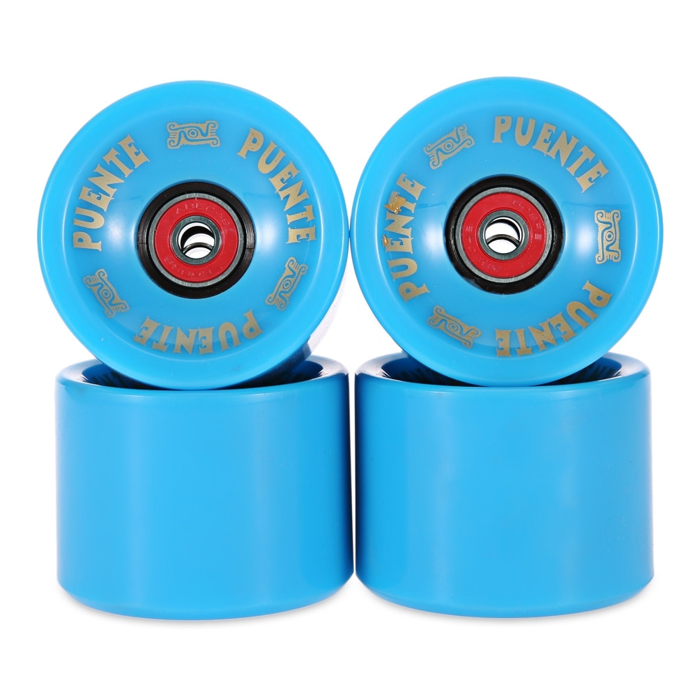 4 stk 70 x 51mm skateboard hjul til ollie punk og jumping hårdhed skateboard hjul skate board longboard hjul med leje