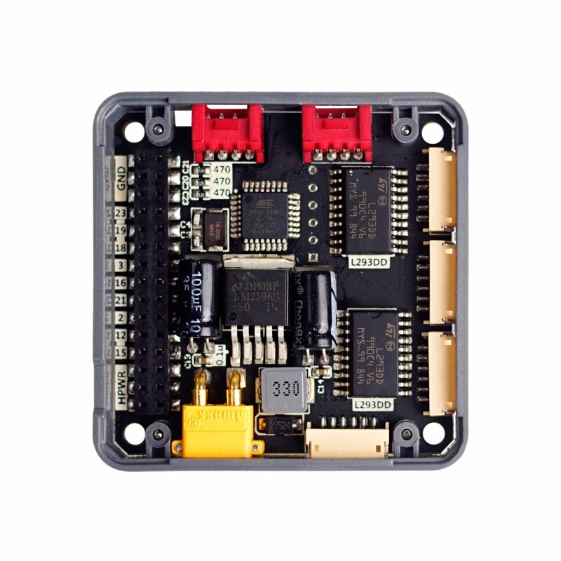 M5stos nowy DC MO moduł mega328 wewnątrz 4 kanały DC silnik kodera z 10cm silnika i adapter DC I2C M5 ESP32 płyty głównej kompatybilny