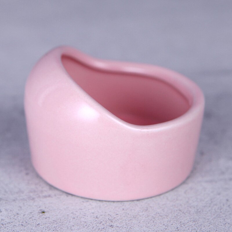Bol à collation en céramique pour Hamster, coupe-vent , nourriture et eau, mangeoire pour petit animal de compagnie, accessoires pour Hamster,