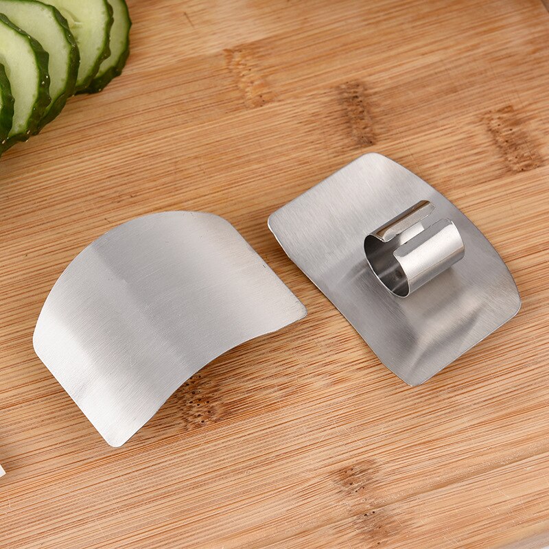 Stainless Steel Fingers Hand Finger Protector Knife Cut Finger Protection Kitchen Accessorie Gadget Tool