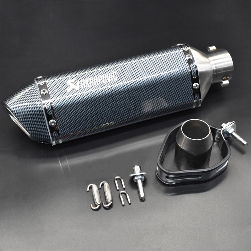 Universele voor akrapovic moto rcycle uitlaat escape moto met db killer Uitlaat Systemen voor honda benelli msx125 nmax EP01: laser A