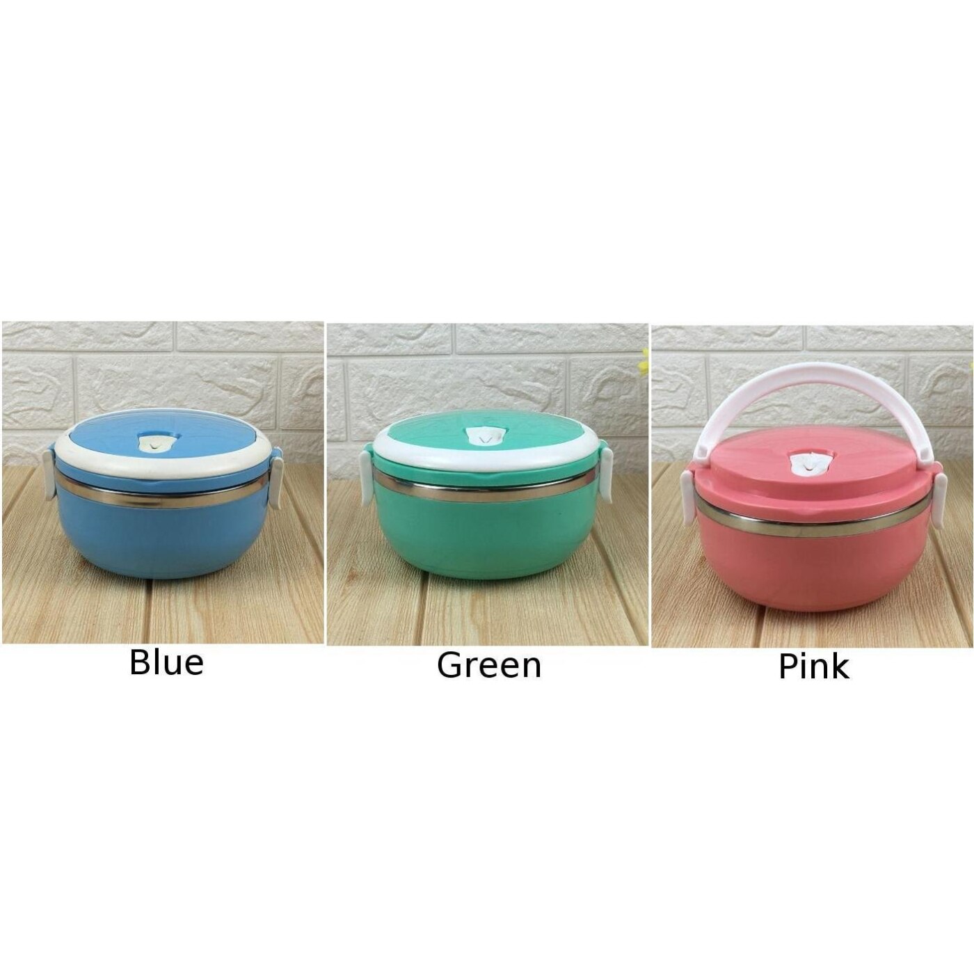 700 Ml Stainless Steel Thermal Insulated Lunch Box Bento Food Picnic Container*1