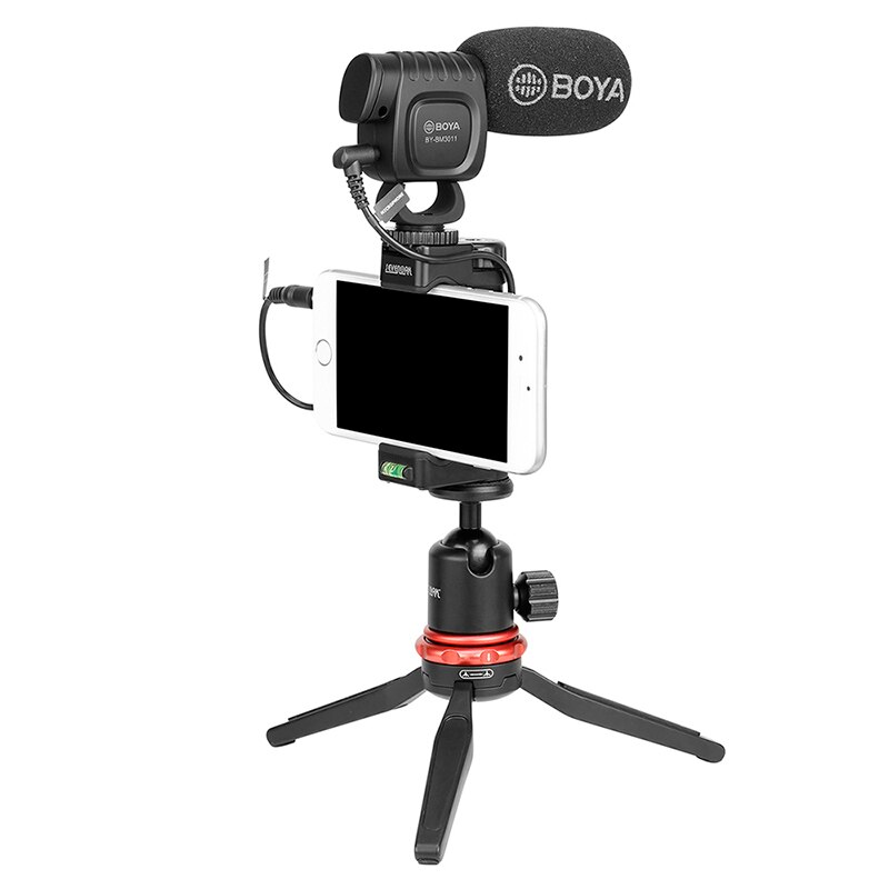BOYA BY-BM3011 Op Camera Record Microfoon voor Canon Sony Nikon DSLR Camera Smartphone 3.5MM Jack Koude Schoen Youtobe Vlog mic