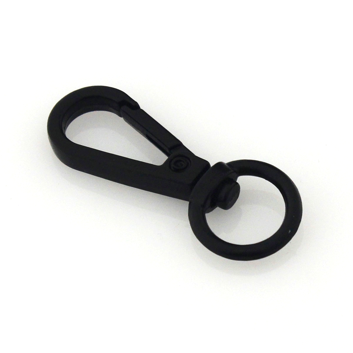 1Pcs Metal Swivel O-Ring Oog Karabijnhaak Trigger Sluitingen Clips Voor Diy Leather Craft Tas Riem Riem singels Sleutelhanger 42Mm: Antiek Zilver