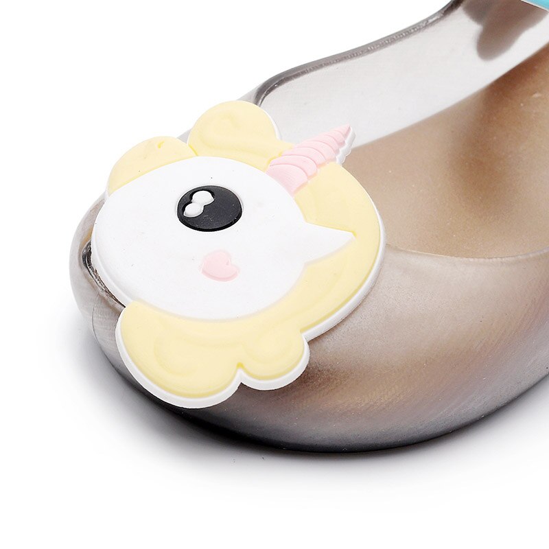 Xiaying Smile children Jelly shoes Style Summer Unicorn Rubber bottom baby boys girls casual comfortable kids sandals