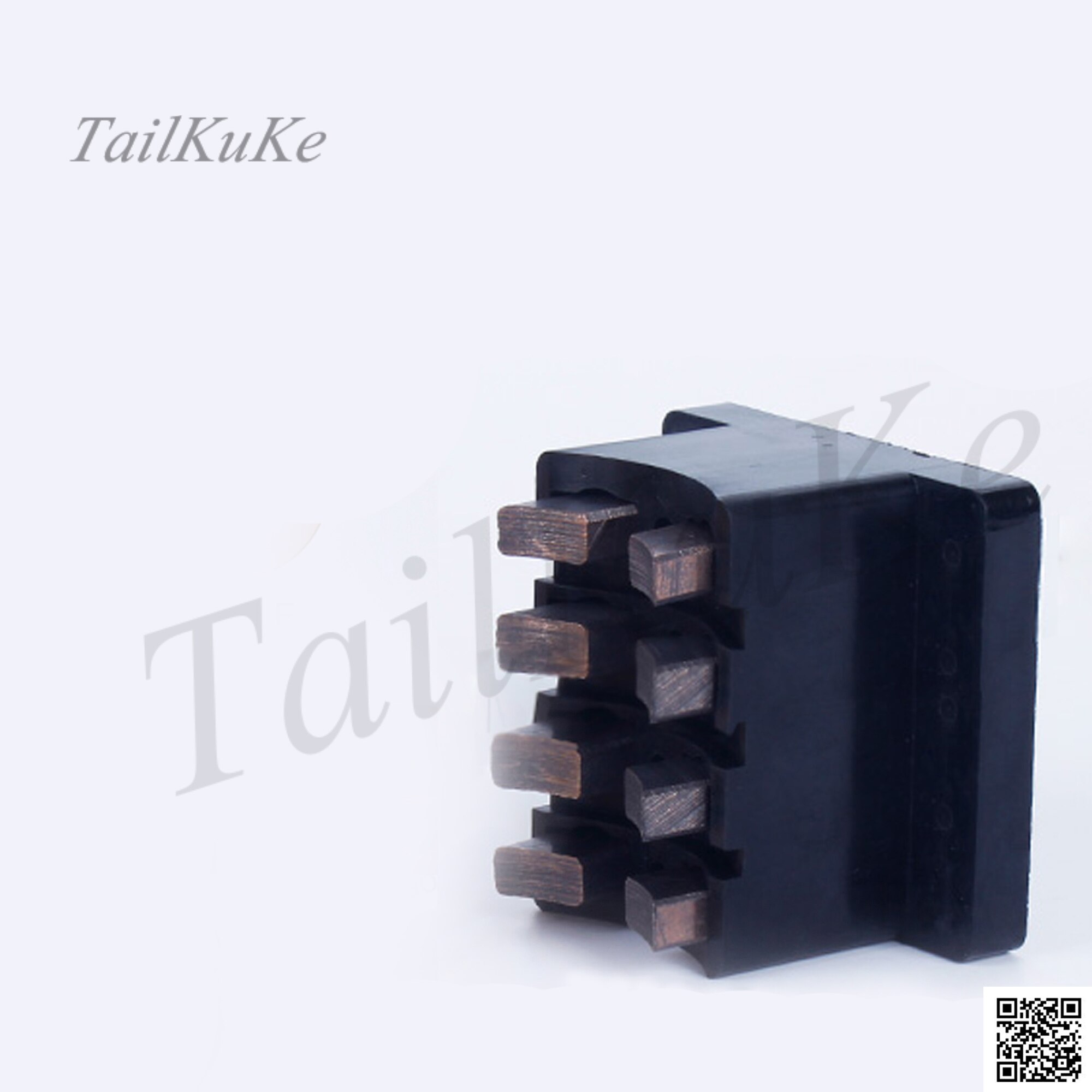 2 - way 4 - way pillow packing machine accessories rotating conductive slip ring bakelite carbon brush frame universal copper