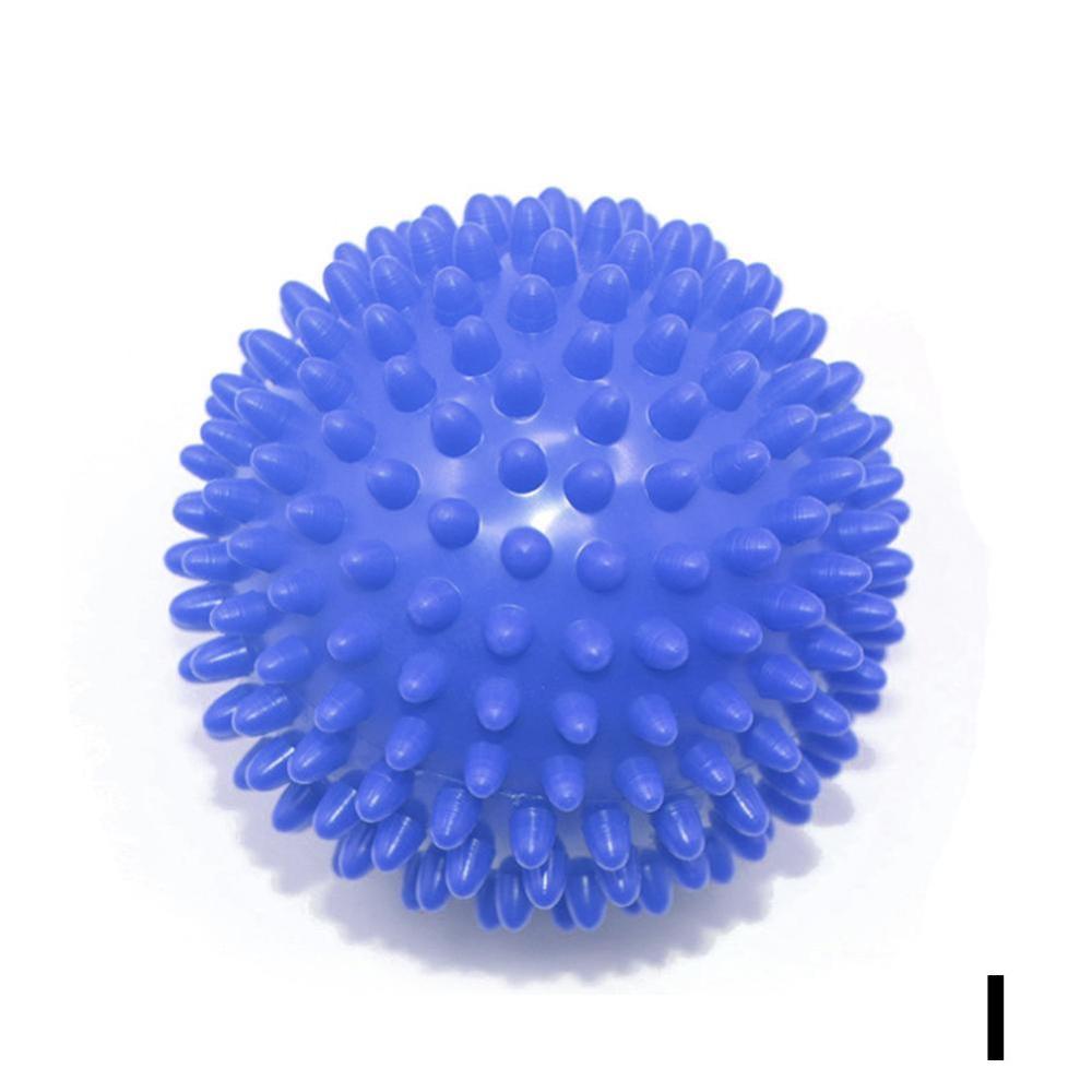 Gelb Fitness Faszie Ball Massage Ball muskel entspannung Massage Ball Ball igel Griff Fitness wirbelsäule akupressur Ball ba F8K1: Fitness Ball I