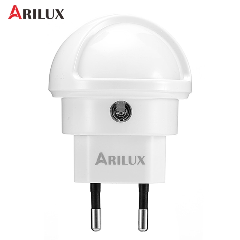 ARILUX Licht Sensor Smart LED Nachtlampje Type 360 Hoek Gedraaid Warm White Night Lamp EU Plug voor Slaapkamer Muur lampen Gangen