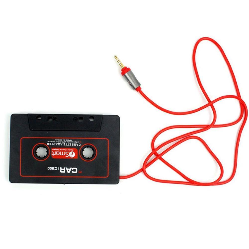 Adaptador de cinta de Cassette para coche, convertidor de reproductor Mp3 para iPod, iPhone, MP3, Cable auxiliar, reproductor de CD, enchufe Jack de 3,5mm