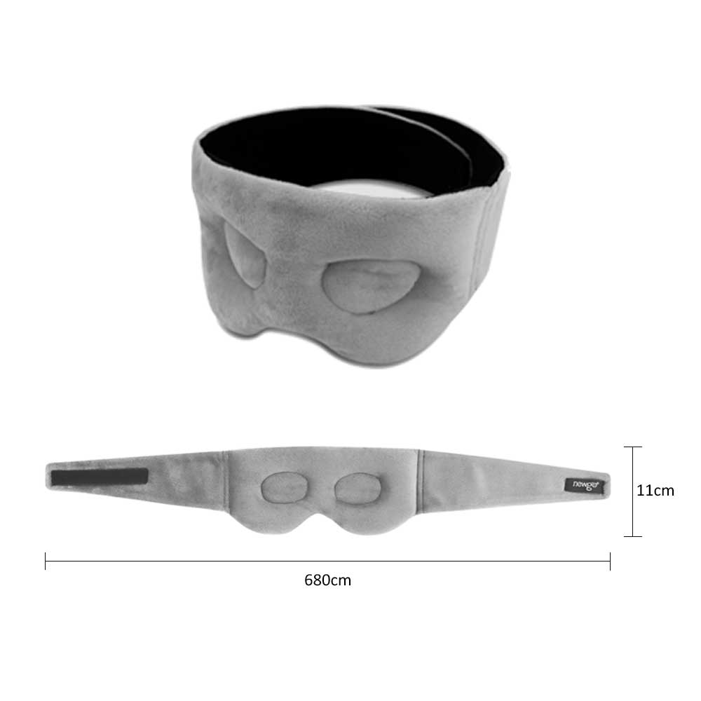 Soft Eye Mask 3D Sleep Eye Mask Therapy Stereo Eye Cover Shade Eye Patch Portable Blindfold Travel Sleeping Mask