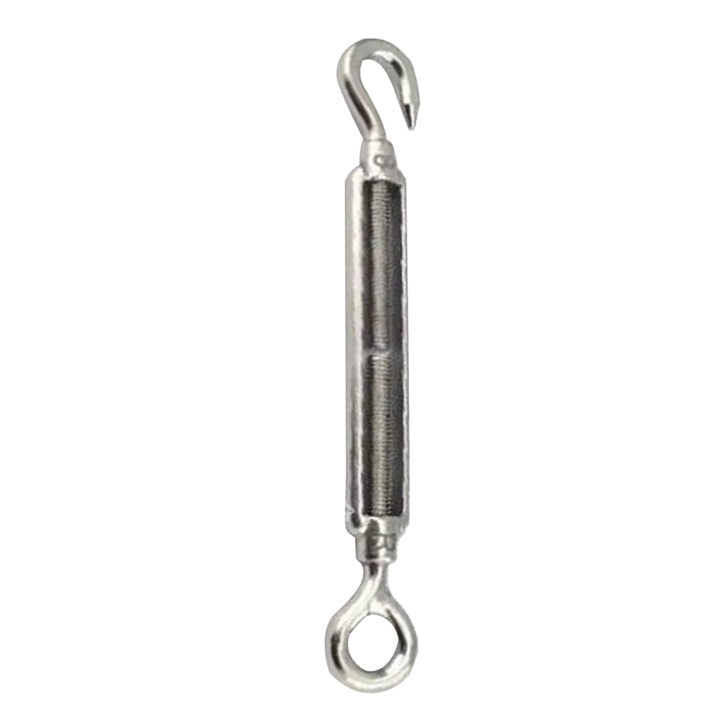 Herramienta de cuerda de alambre con gancho y ojal de acero inoxidable, paquete de 5,97mm