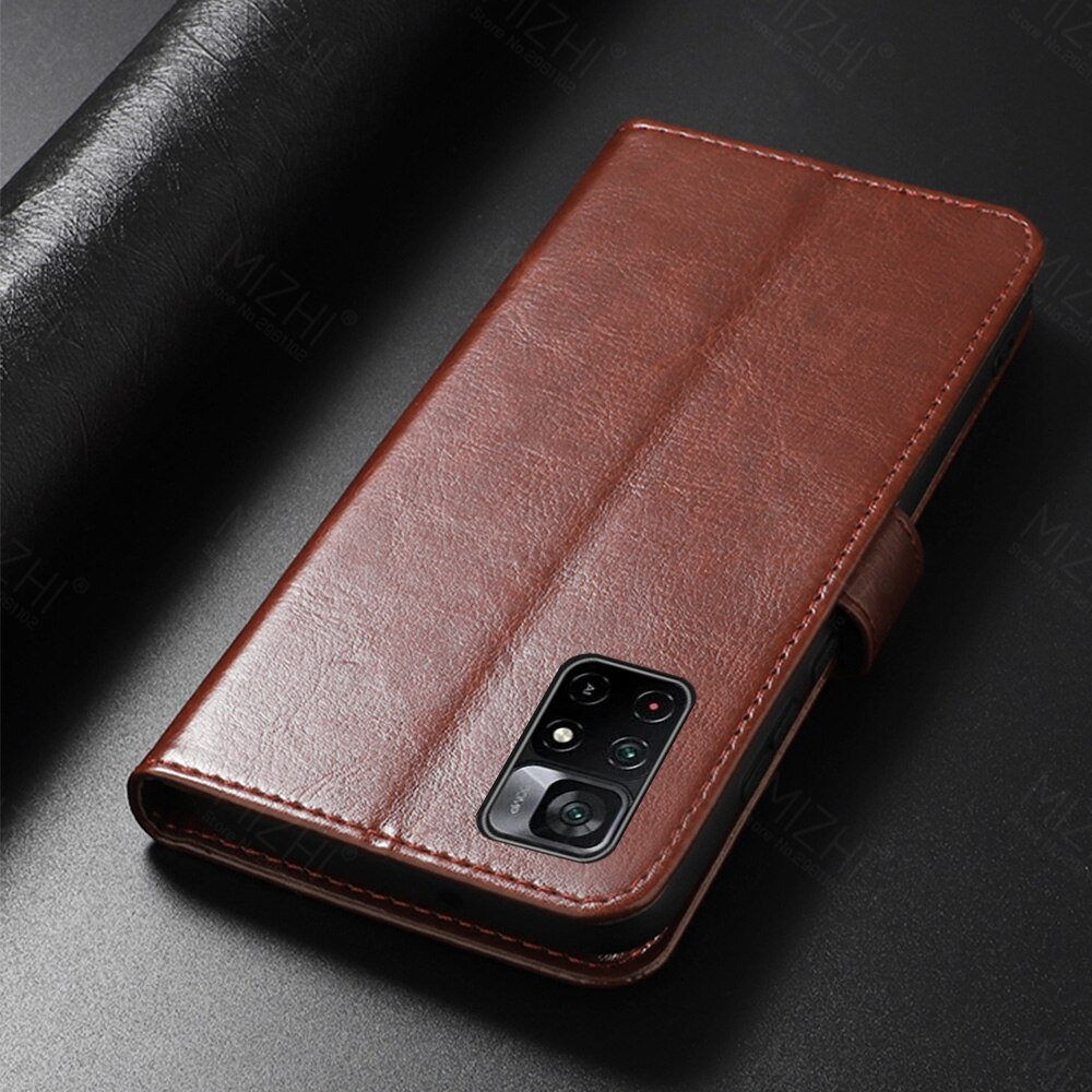 Voor Xiaomi Poco M4 Pro 5G Case Lederen Flip Boek Portemonnee Telefoon Case Voor Pocophone Poxo Poko M4pro Kleine M 4 Pro Cover Coque