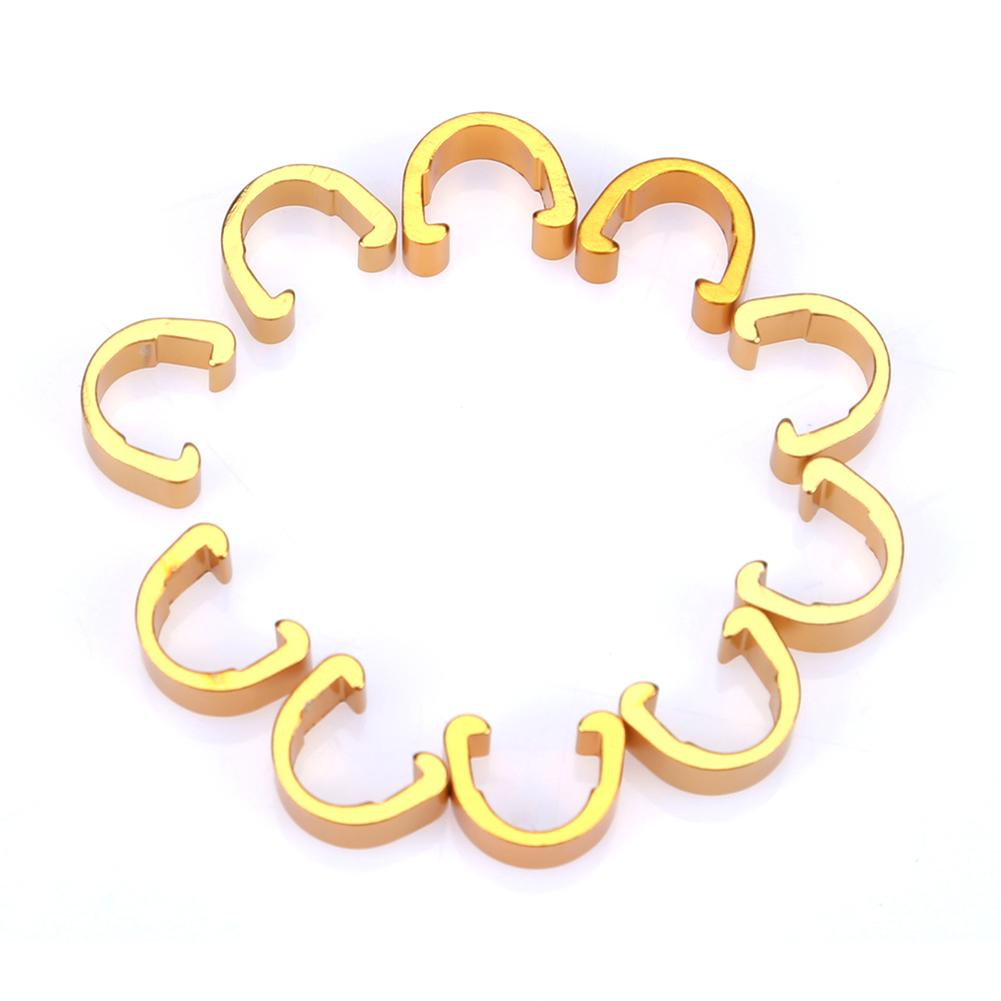 10Pcs Fietsen Mtb C-Clips Slang Rem Gear Kabel Klemmen Aluminium Gids Rem Kabel Clips Road Fiets fiets Accessoires